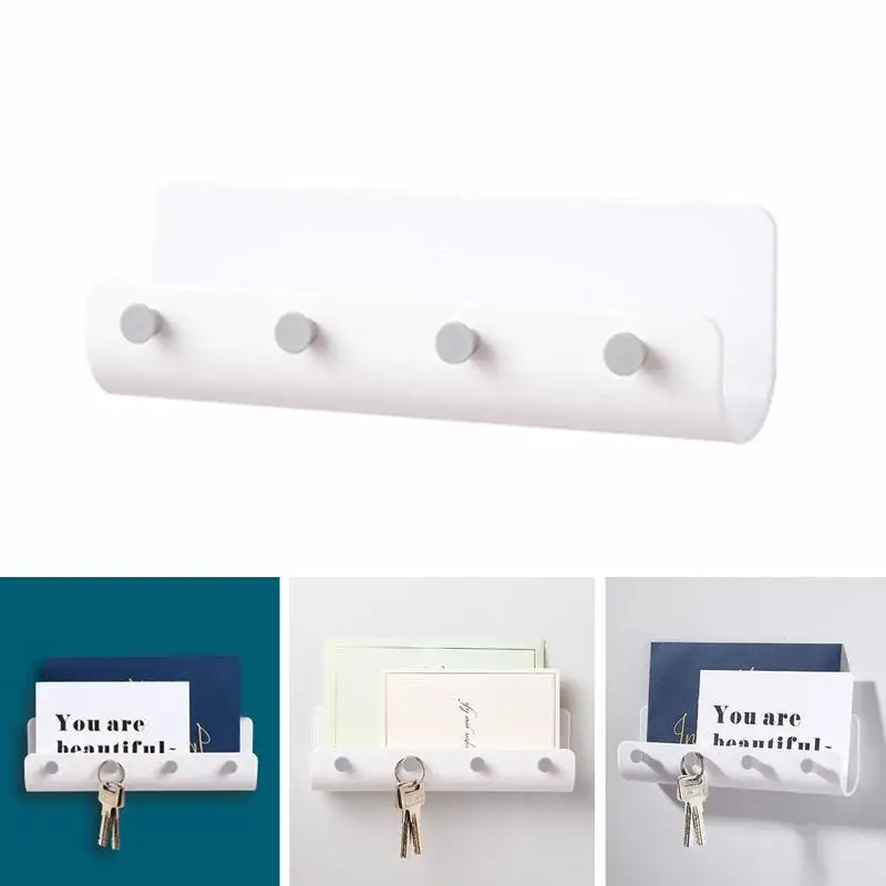 Стеллаж для ключей настенный держатель одежды шляпы | Дом и сад