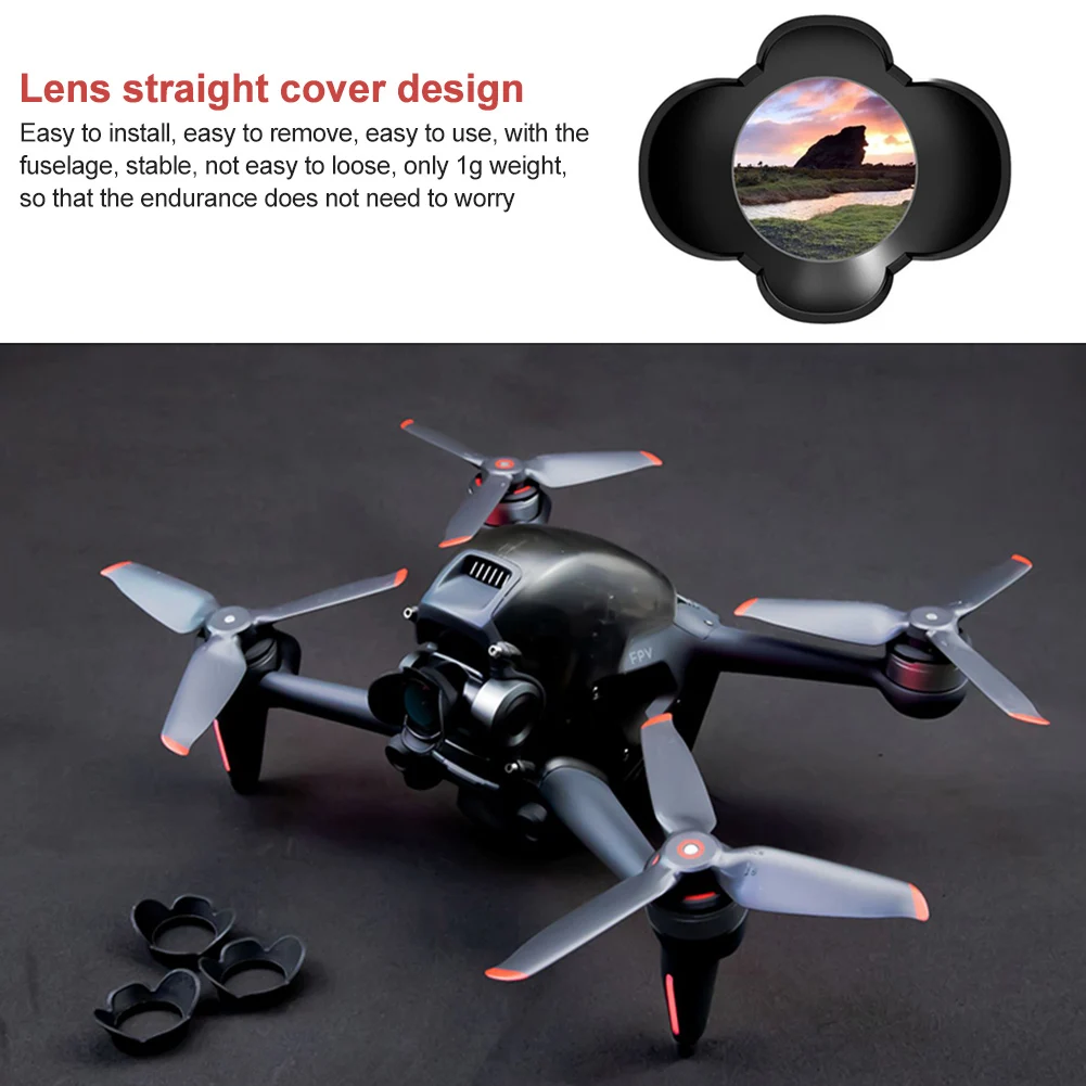 Портативная стабильная Легкая Защитная крышка пластиковая объектива прямая