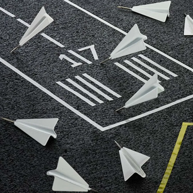 3D самолёт штифт Доска сообщения наклейка Живопись ногтей пробка Кнопка самолета