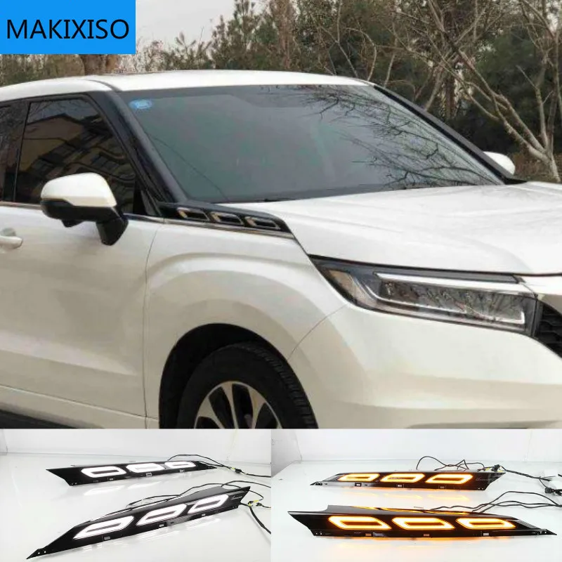 

2PCS LED DRL Daytime Running Lights Daylight Waterproof Signal car Styling For Honda AVANCIER 2017-2020