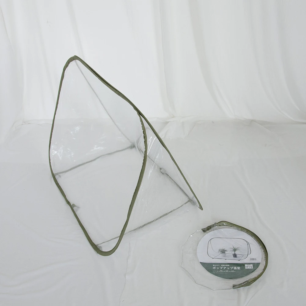 Складной зимний сад теплый чехол теплица Треугольник Дизайн Fower кустарник Защита