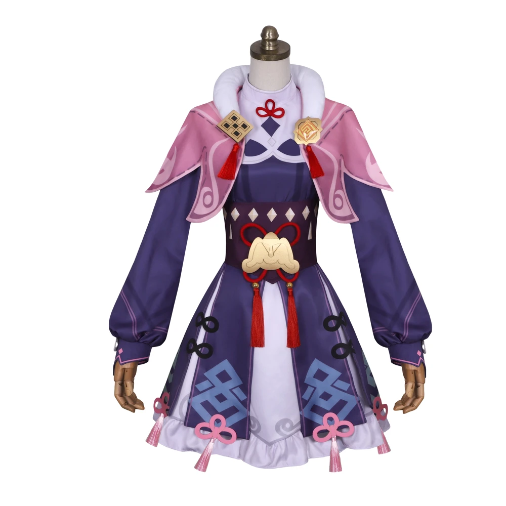 

Женский костюм для косплея Genshin Impact Yunjin, платье, шаль, шляпа, костюм для Хэллоуина, реквизит для вечеринки, рождественский подарок