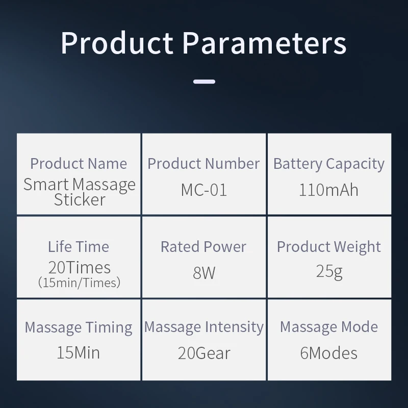 Бесплатная доставка быстрая бесплатный возврат Мини-Массажная наклейка