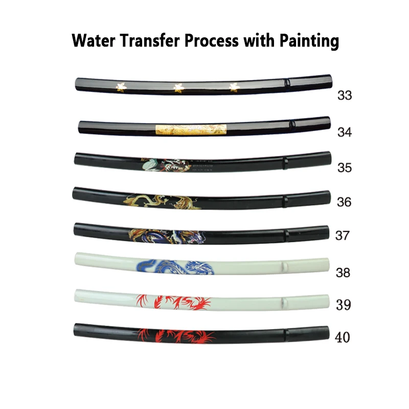 Самурайский Меч длиной 30 дюймов ножны из твердого дерева катана Сайя|saya|saya katanasaya