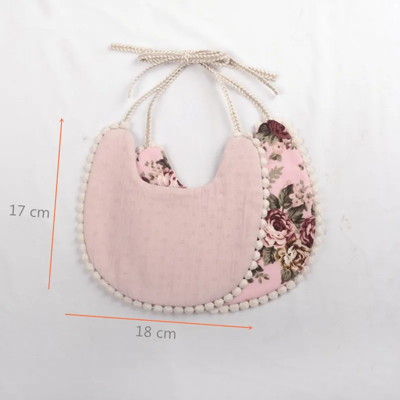 Детские нагрудники хлопковые треугольные Слюнявчики полотенце для кормления