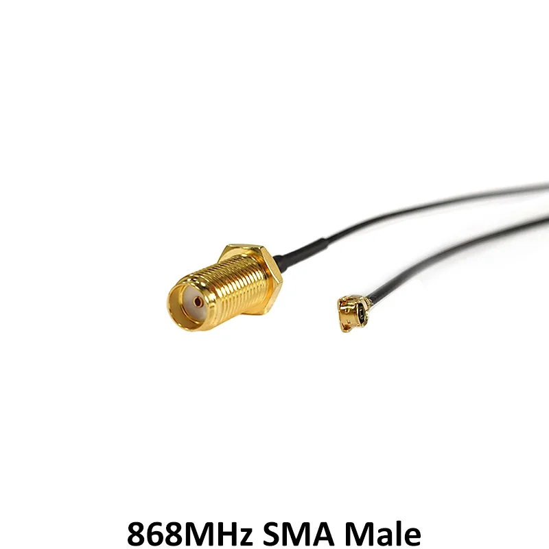 20 шт. 868 мгц 915 антенна 5dbi SMA штекерный разъем GSM + 21 см коридор для кабеля u.FL |