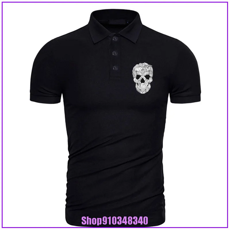 Новое поступление Футболка Поло Мужская хлопковая футболка с надписью Love