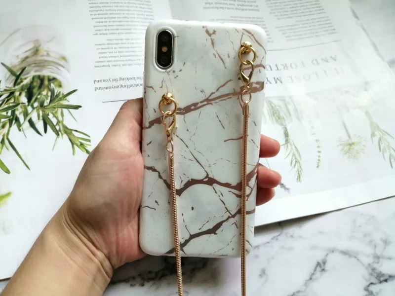 Милый простой волнистый силиконовый чехол для телефона для iphone 11 pro max чехол для iphone XS MAX чехол X XR 6 6S 7 8 Plus ремешок через плечо