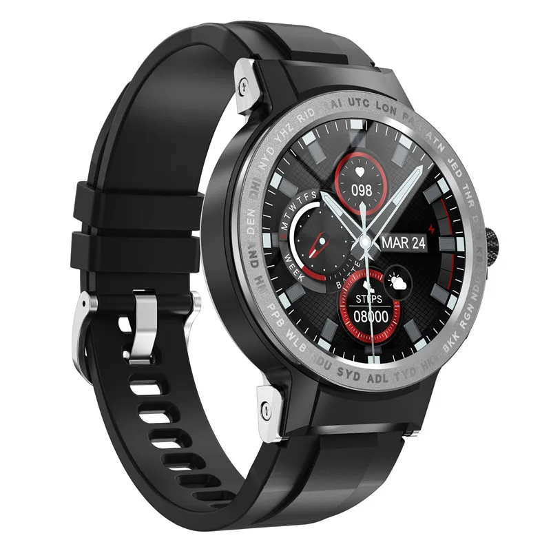 

Smart Watch E19 IPS Screen Smartwatch GPS Fitness Tracker Sport Men Heart Rate Blood Pressure Oxygen Weather For IOS Android