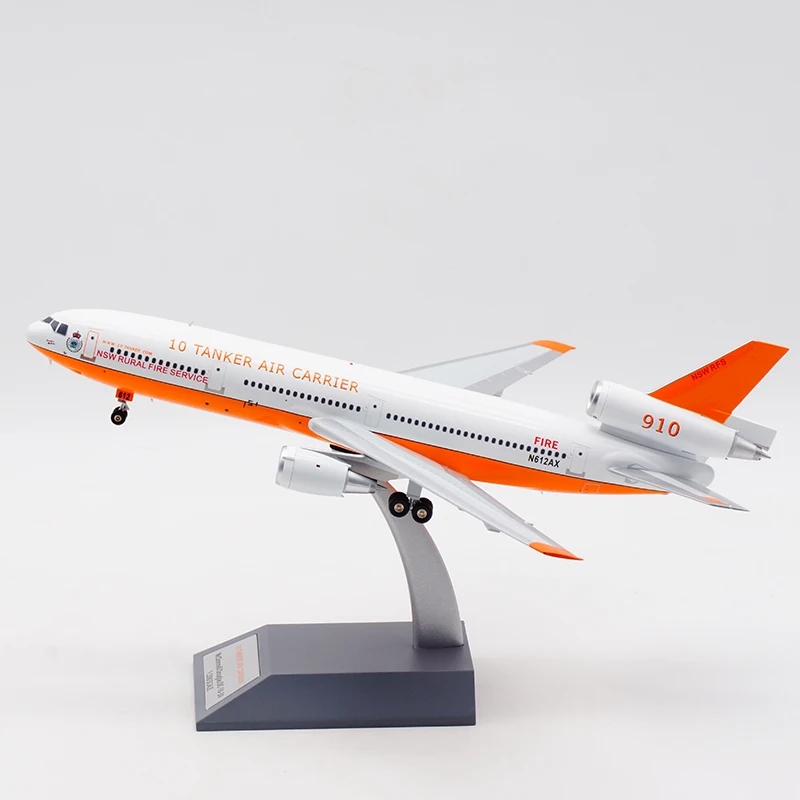 27 см 1:200 дугласова DC-10-30 N612AX сельская пожарная Услуги авиакомпаний литья под