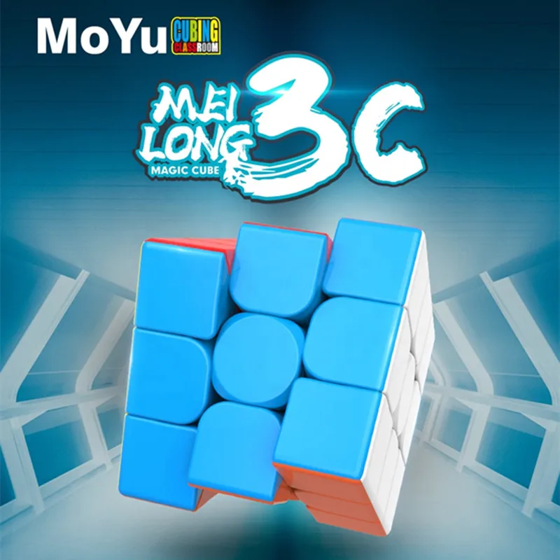 

Cubing классная головоломка Moyu Meilong 3x3, волшебные кубики 3C 3, 3 слоя без наклеек, скоростной куб, профессиональная головоломка, игрушки для детей