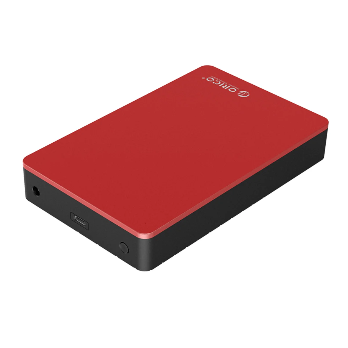 ORICO 3,5 дюйма type-C HDD чехол алюминиевый SATA для USB C внешний жесткий диск Корпус для 8 ТБ HDD SSD с адаптером питания 12 В