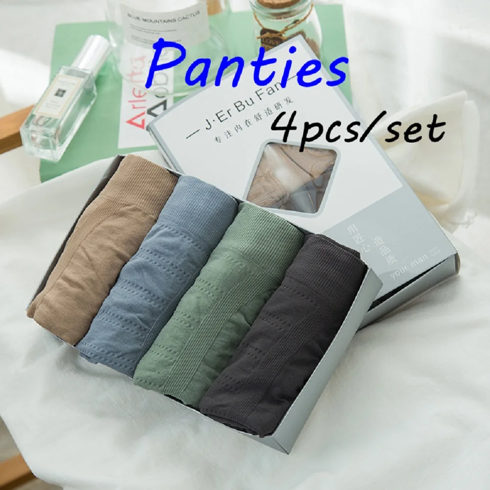 

Men panties boxer underwear underpants man cotton Shorts for male couple sexy Panties