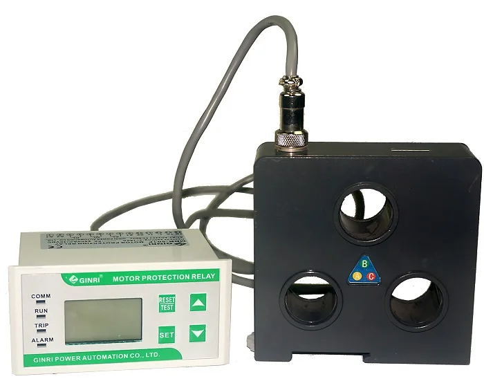 Реле защиты двигателя с ЖК дисплеем гинри реле от перегрузки и тока контролем