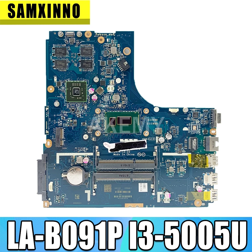 

Новая Mianboard для For Lenovo Ideapad B50-70 материнская плата для ноутбука ZIWB2/ZIWB3/ZIWE1 LA-B091P I3-5005U 2GB GPU