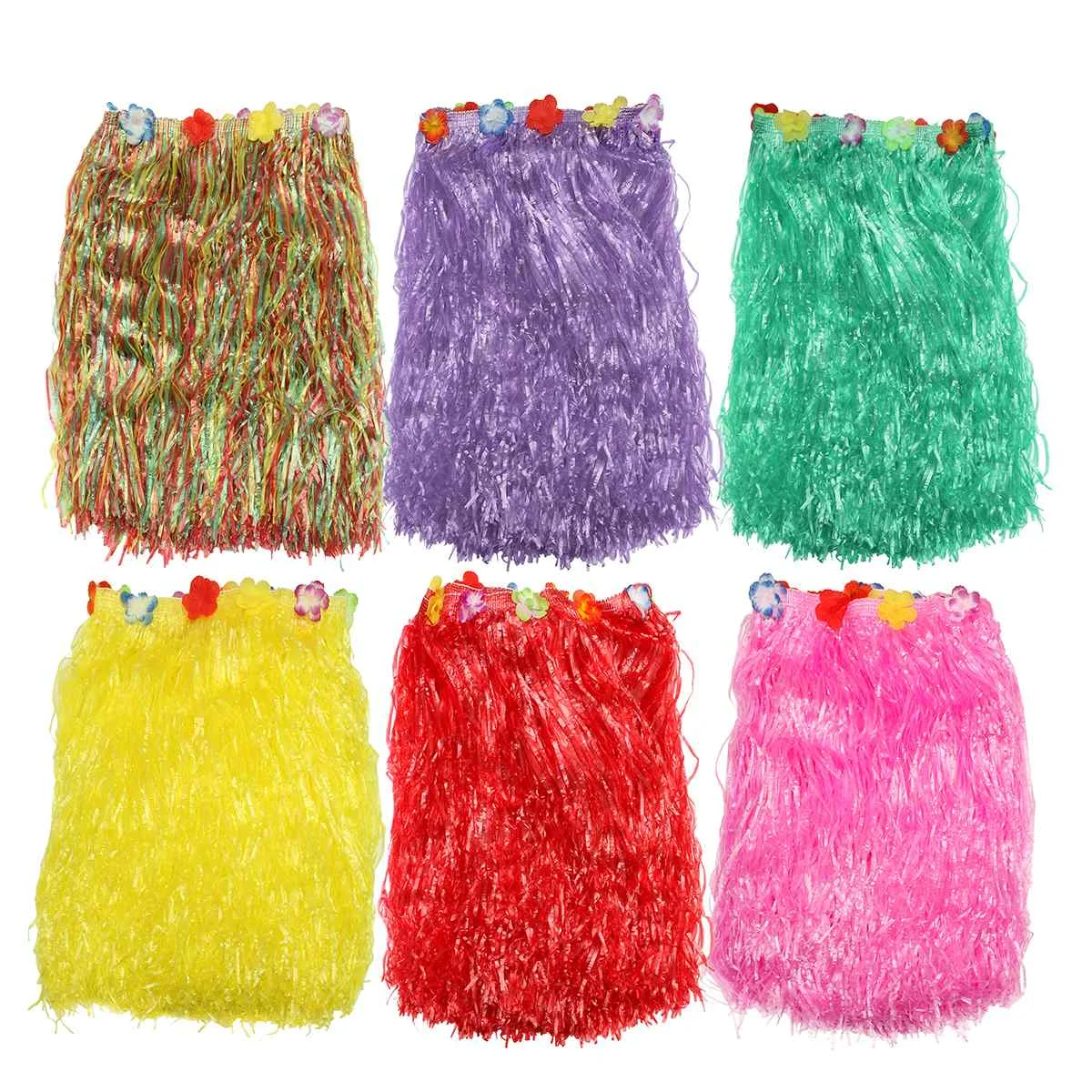 Новый Гавайский стол для пикника юбка тропический пляж украшение вечеринки