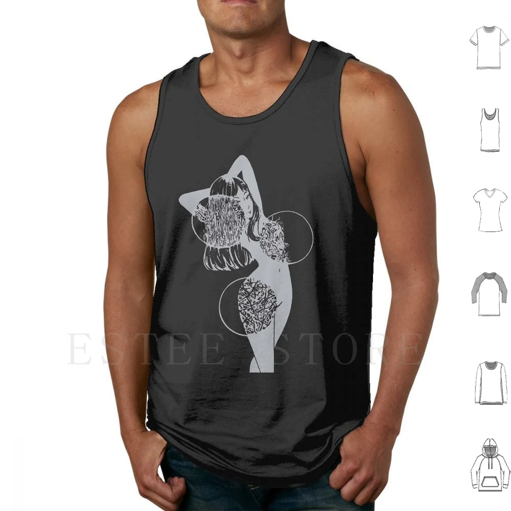 

Tomie's Cycle Tank Tops Vest Sleeveless Tomie Junji Ito Manga Horror