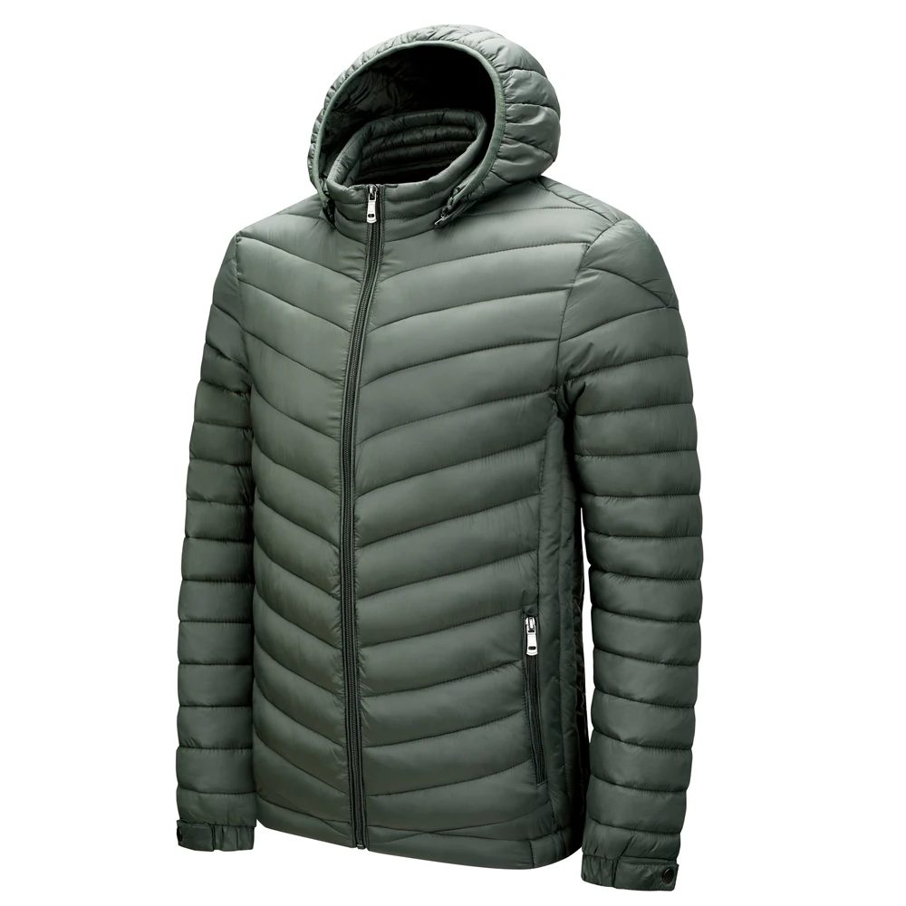 

VEAMORS NEW Winter Men's Coats Warm Thick Jackets Padded Casual Hooded Parkas Men Overcoats Mens Clothing 4XL