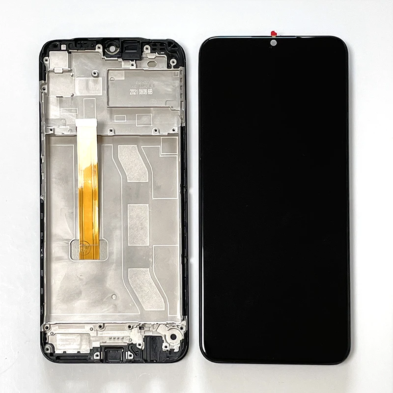 6 5 original lcd helio g85 for oppo realme 7i global display screentouch panel digitizer for realme narzo 20 rmx2193 lcd frame free global shipping