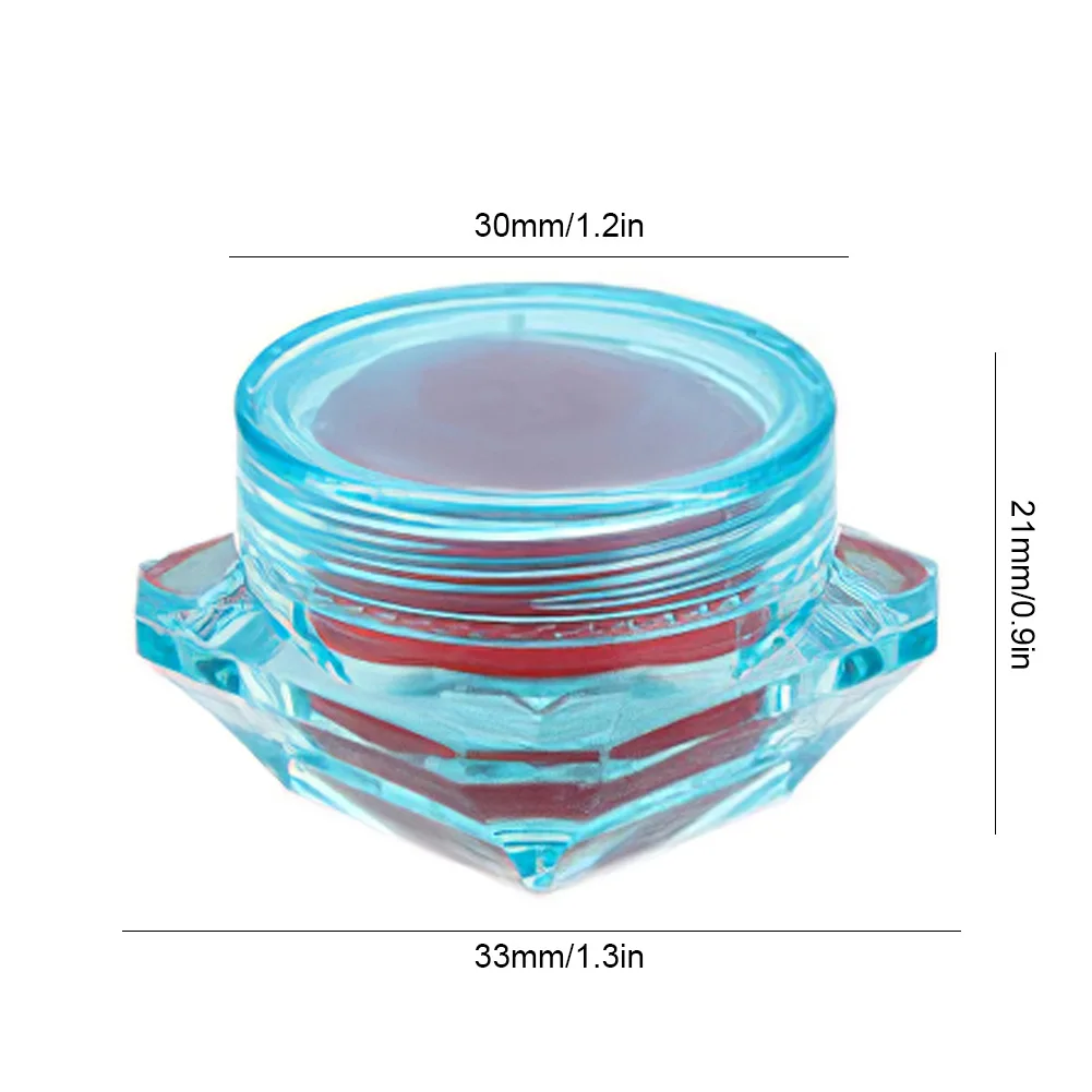 

Point Drilling Clay Bottle 6 Bottles Glue Clay Tool Diamond Painting Tool Point Sticking DIY Round Drill Pen Box Label Paper