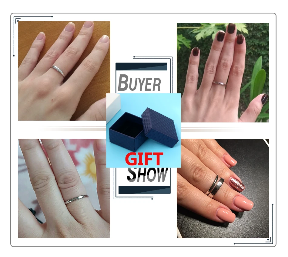 ORSA JEWELS Настоящее 925 пробы серебряные кольца для женщин Простые классические свадебные кольца Модные женские ювелирные изделия оптом SR74