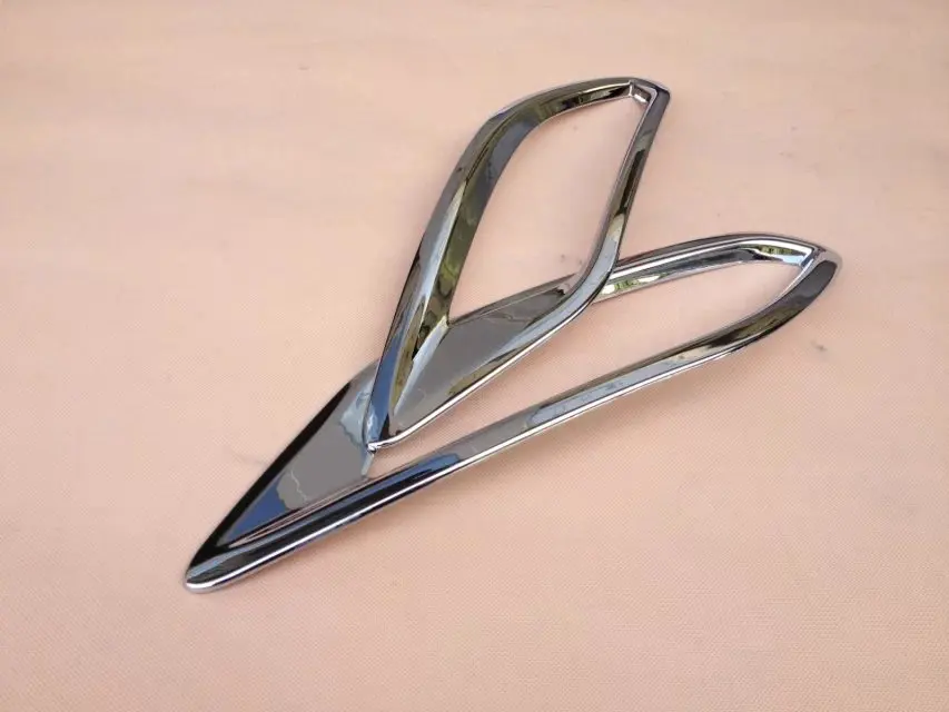 

For Honda Vezel HR-V 2016-2018 Rear Fog Light Lamp Trim ABS Chrome Molding