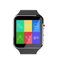 x6 smart watch men touch screen bluetooth smart bracelet with camera support sim tf card call women smartwatch for android phone