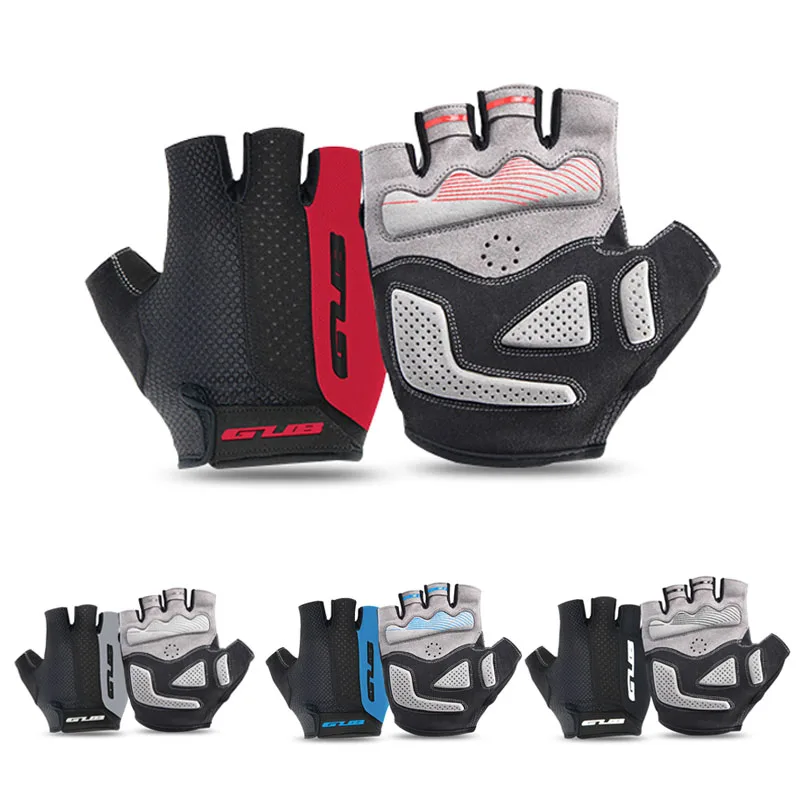 

GUB 2099 bicycle half finger gloves with gel man woman summer short unisex