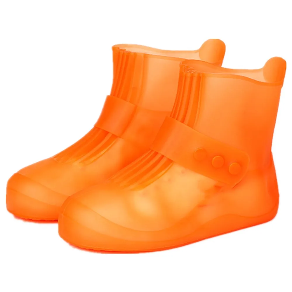 Непромокаемые сапоги для подростков Водонепроницаемые резиновые чехлы обуви