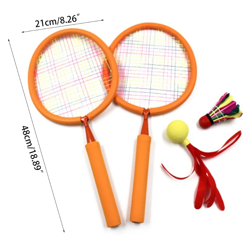 

1 Set Kids Badminton Racquets for Children Rackets Player Sports Supplies Outdoor Game Playing Toy