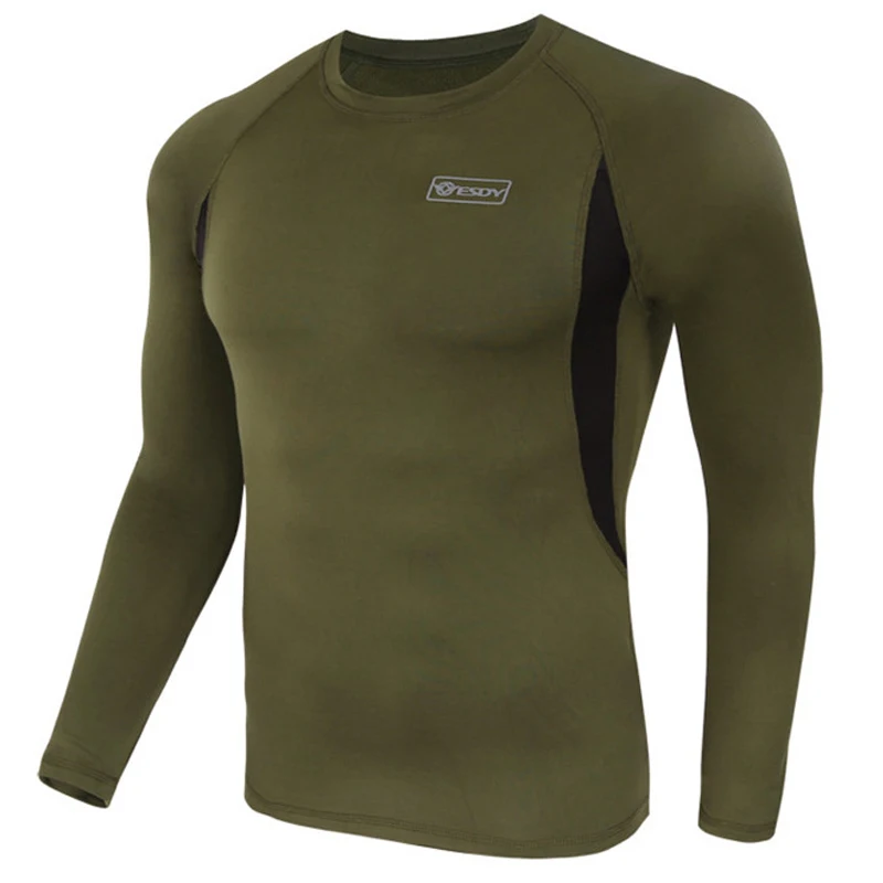 Термобелье мужское тактическое флисовое быстросохнущее дышащее эластичное