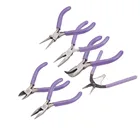 Плоскогубцы для полировки ювелирных изделий из углеродистой стали, плоскогубцы с круглыми иглами, инструменты и оборудование для ювелирных изделий