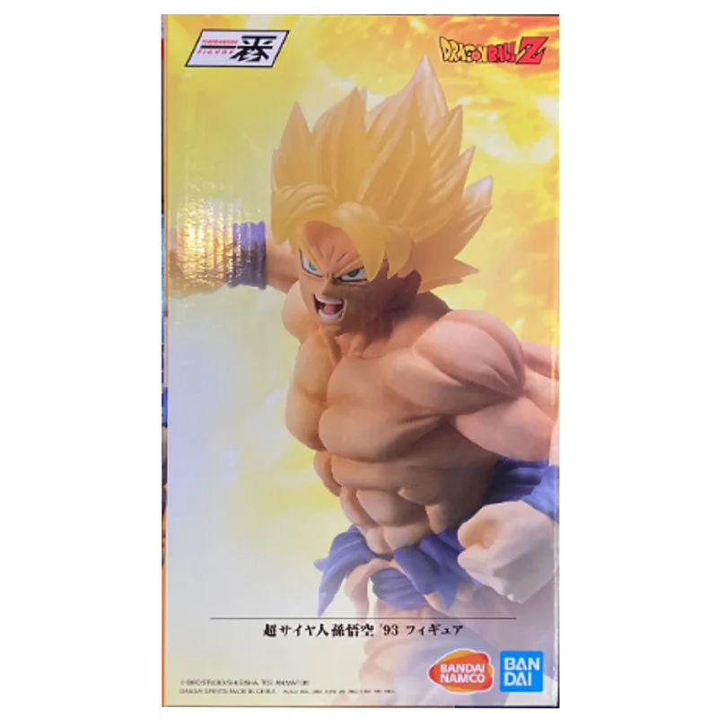 

BANDAI Dragon Ball Z Super Saiyan Super Deciding Fight! Son Goku Action PVC Collection Model Toy Anime Figure Toys For Kids