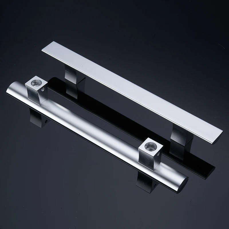 Дверные ручки стеклянные дверные современные для ванной комнаты пуш ап