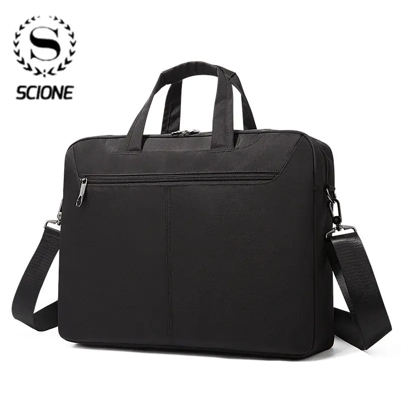 Портфель Scione мужской/женский для ноутбука 14/15 6 дюйма вместительный мессенджер