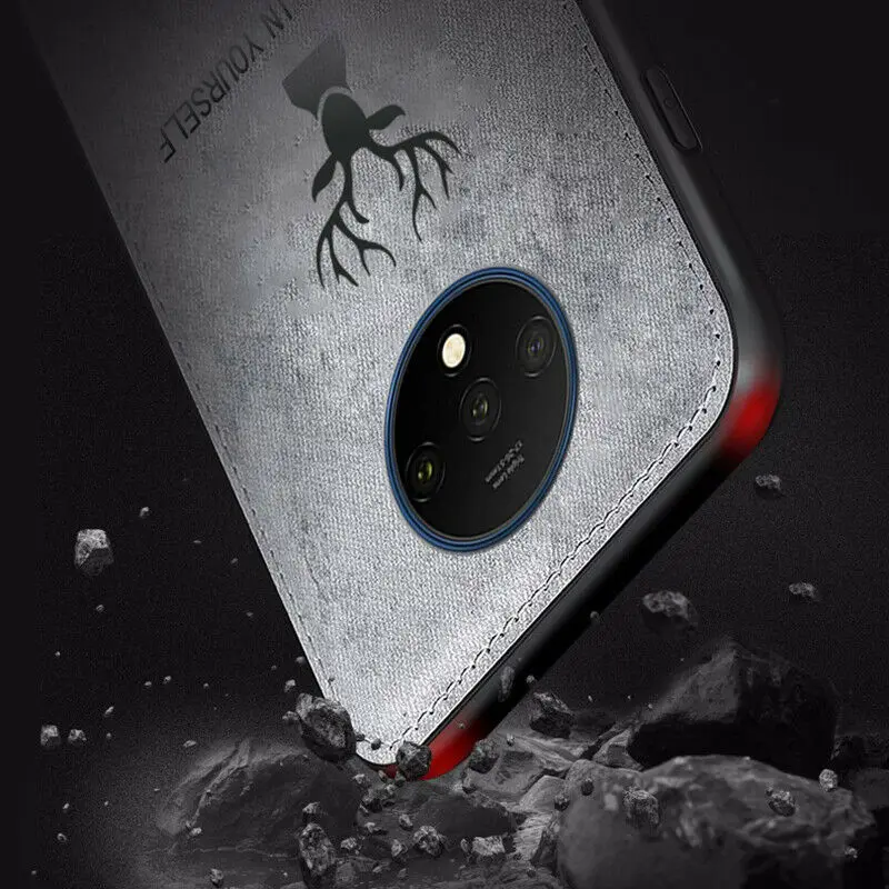 luxury elk pattern phone case for oneplus 9 8 pro 7t 7 hybrid tpufabric cloth skin back slim soft cover for one plus 7 t coque free global shipping