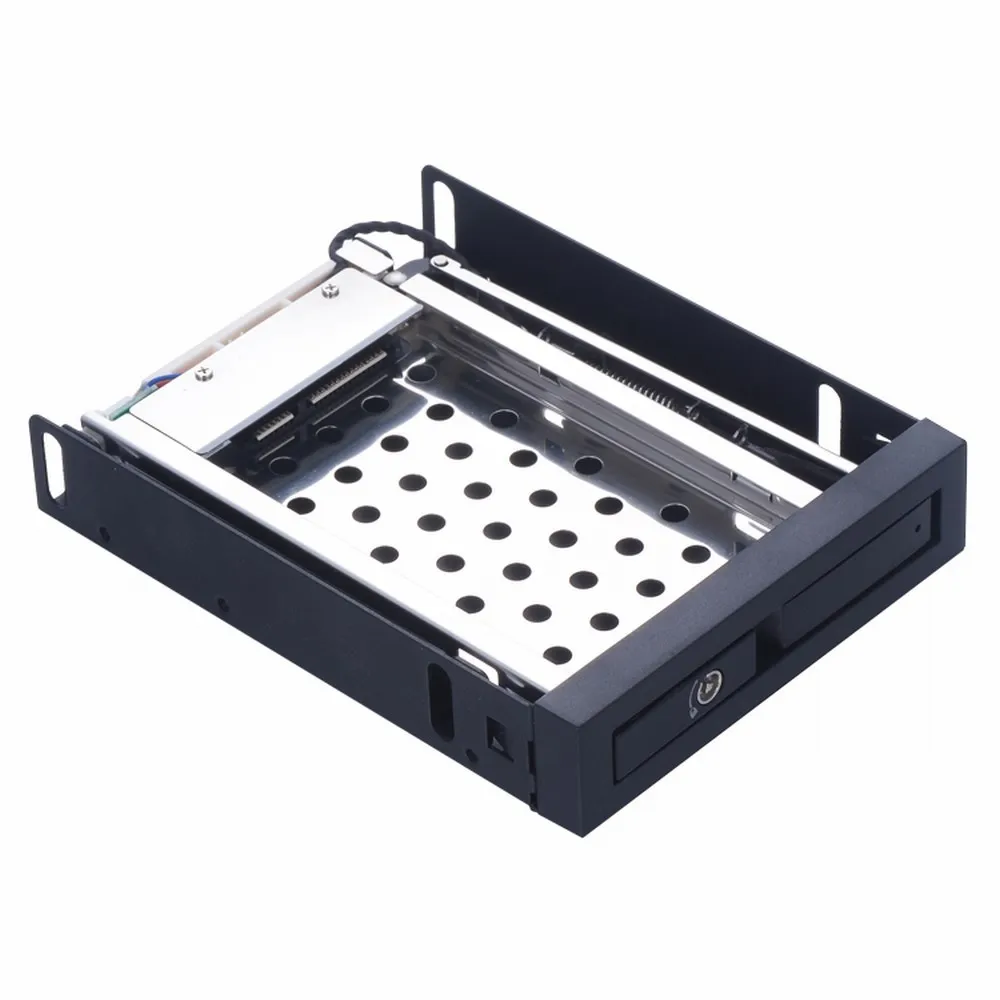 Uneatop алюминиевая панель отдельный отсек SATA случае 2.5 жесткий диск лоток 2.5in HDD/SSD внутренний корпус HDD