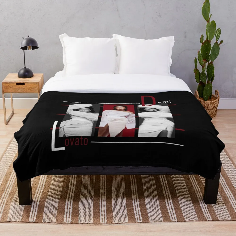 

Одеяло Деми Ловато дизайнерское, теплое супермягкое Фланелевое покрывало для сна в офисе, постельное белье для дивана, плюшевое одеяло, пле...