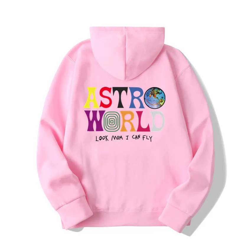 

TRAVIS SCOTT ASTROWORLD WISH YOU WERE HERE HOODIES fashion letter ASTROWORLD HOODIE streetwear Man woman Pullover Sweatshirt