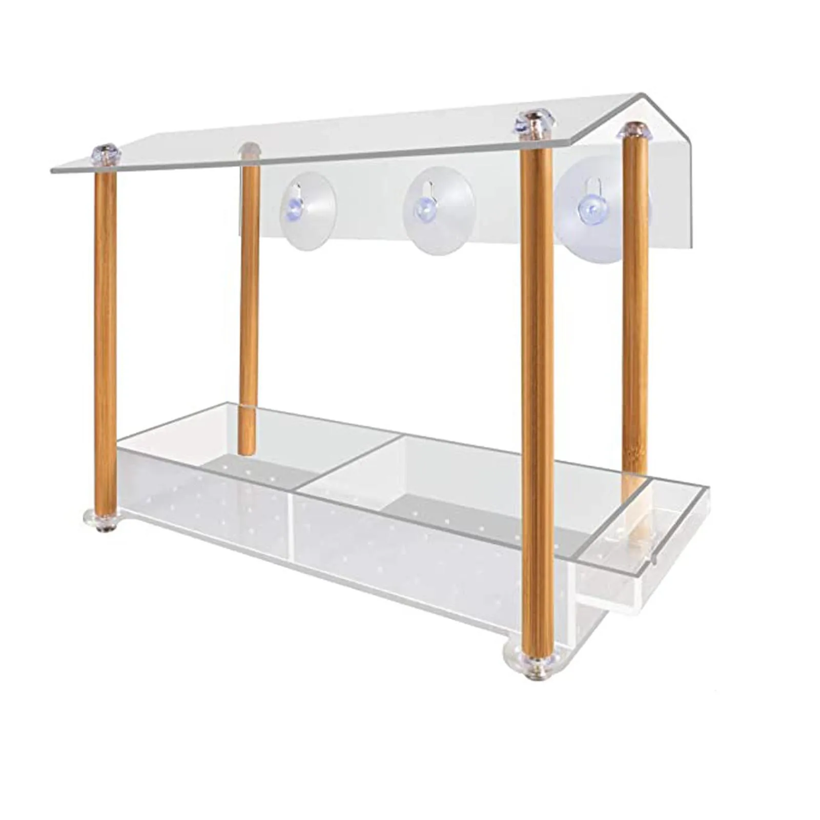 

Window Bird Feeder with Strong Suction Cups Outside Hanging Birdhouse Kits