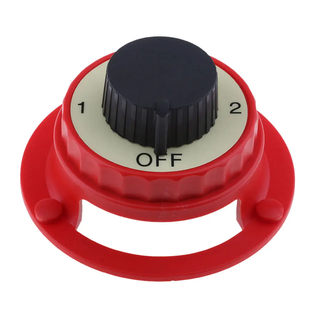 

Dual Battery Switch Isolator Kill Switch Caravan Boat RV Battery 1/2 Or Both