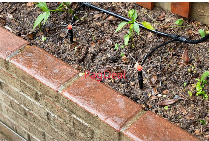 360 градусный разбрызгиватель микро система полива сада наборы для теплиц