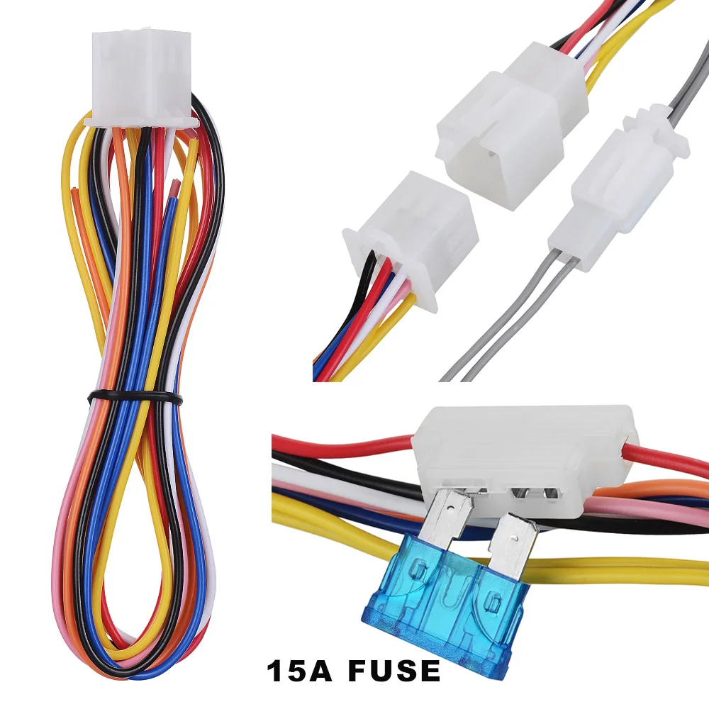 DC12V универсальная мотоциклетная Противоугонная сигнализация Система
