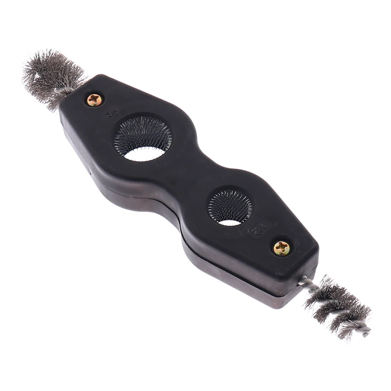 

4 in 1 Wire Brush Deburr Aluminium Pipe Cleaning Plumbing Copper Pipe Cleaner Tool