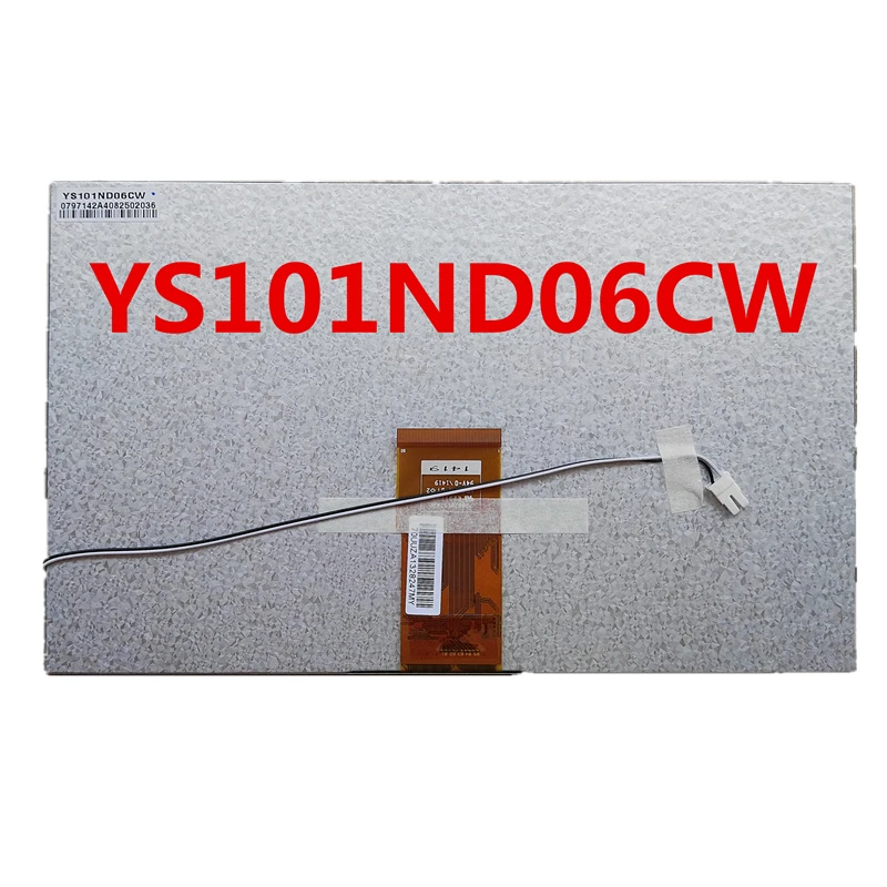 10 1 дюймовый CLAA101ND06CW YS101ND06CW ЖК-экран для автомобильного DVD GPS-навигатора