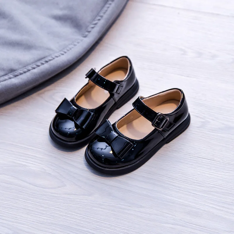 

CCTWINS Kids Shoes 2021 Spring For Girls School Shoes Children Fashion Party Flats Brand Mary Jane Toddler Princess Flats GM2751