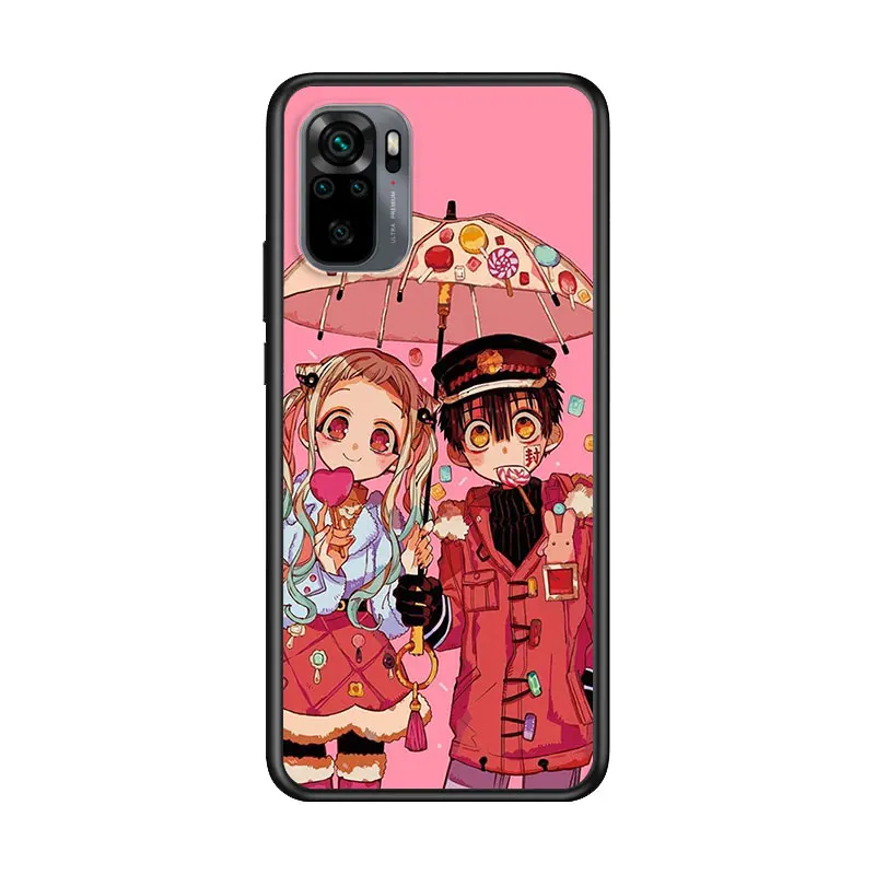 

Anime Hanako kun Yugi for Xiaomi Redmi Note 10 10S 9 9T 9S 9Pro Max 8T 8Pro 8 7 6 5 Pro 5A 4X 4 Soft Black Phone Case