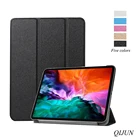 Чехол для планшета Samsung Galaxy Tab S7, кожаный трехскладной чехол для задней панели ПК, защитный чехол-подставка для телефона 11,0 дюйма