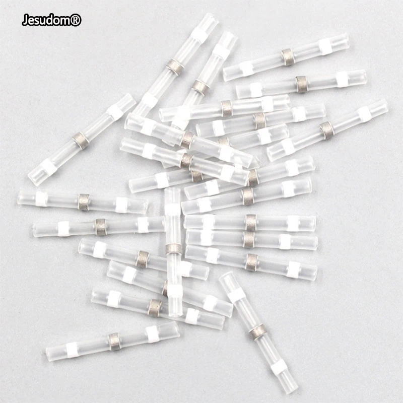 Водонепроницаемая проволочная клемма для припоя белая имитация кабеля 26-24 0 25-мм²