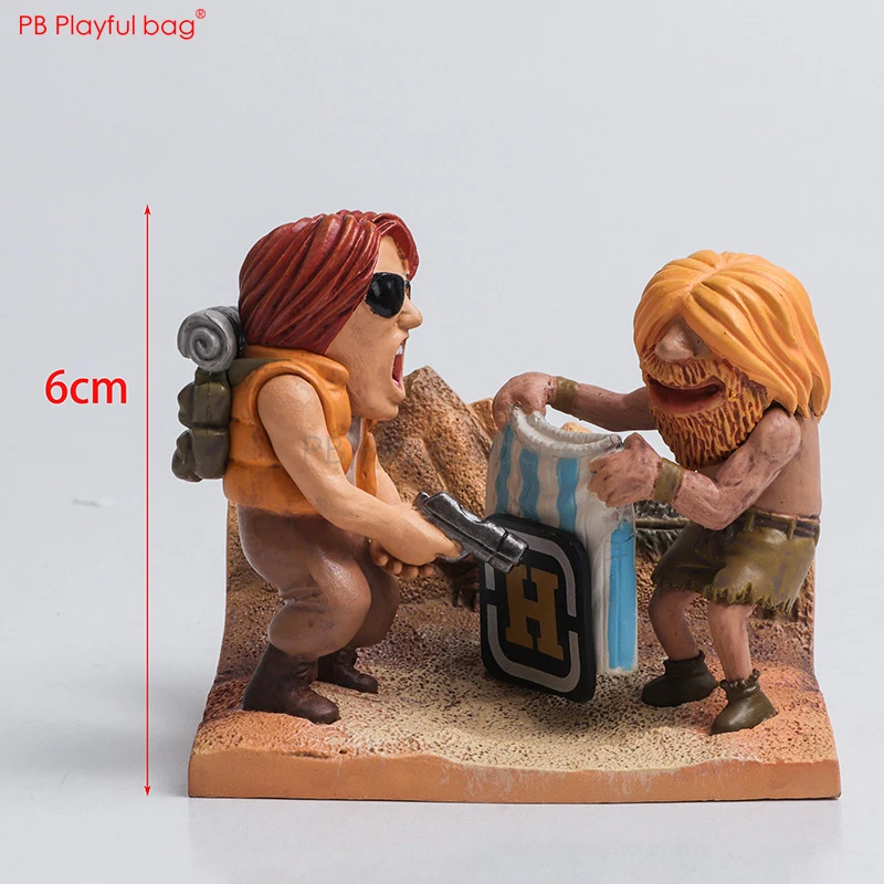 Игрушечная металлическая фигурка из ПВХ игры коллекция рождественских подарков